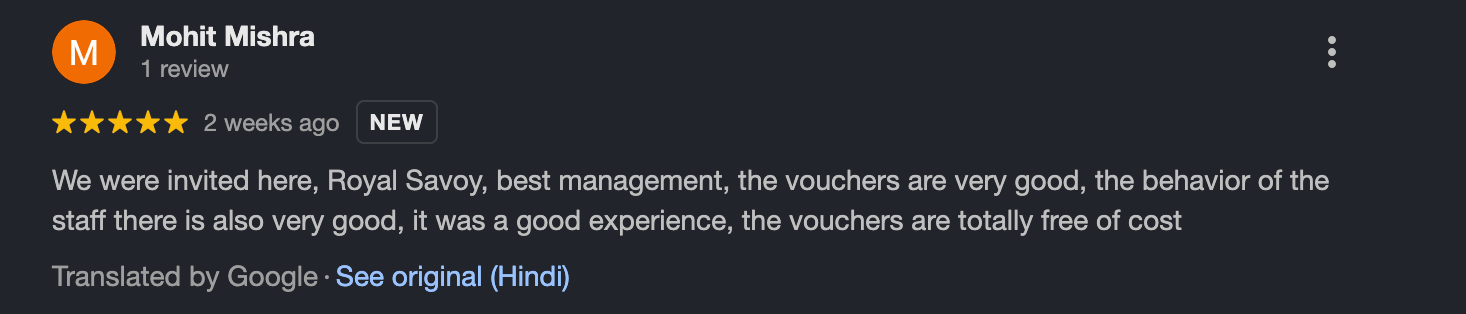Google Review